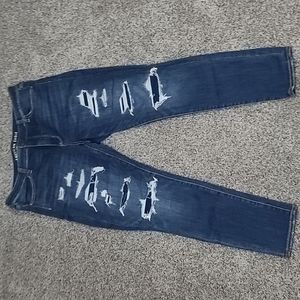 Size 16 American Eagle Distressed Jegging